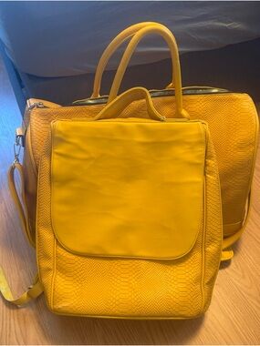Tote & Carry Mustard Apollo Travel Set